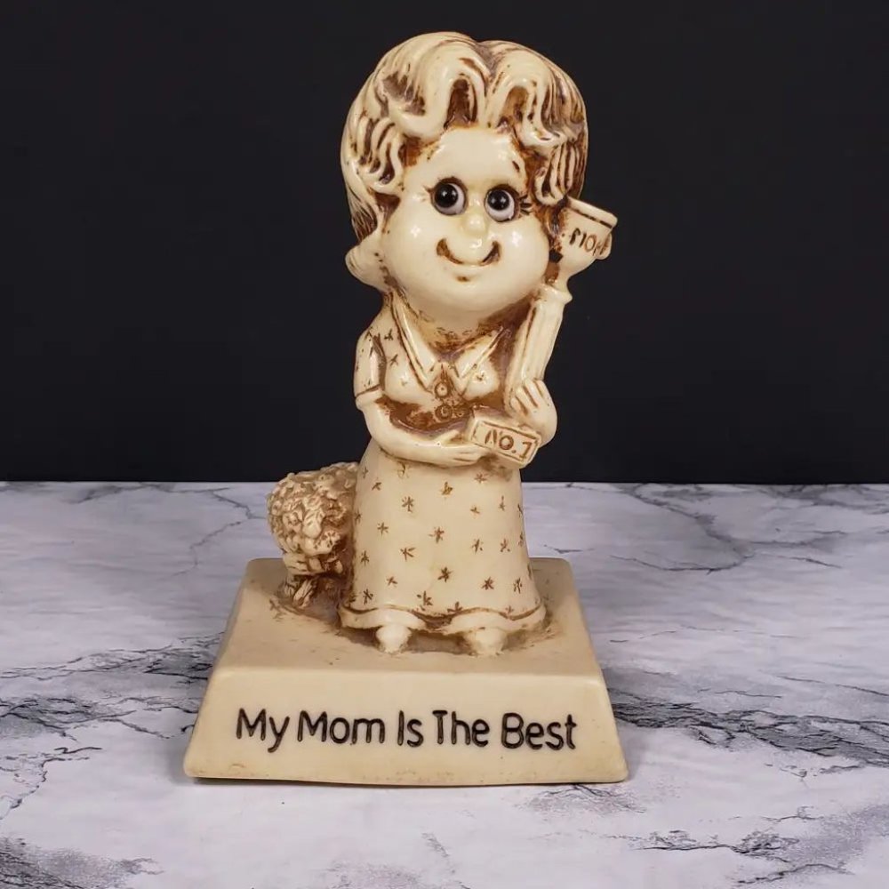 Russ Berries My Mom Is The Best Figurine Vintage